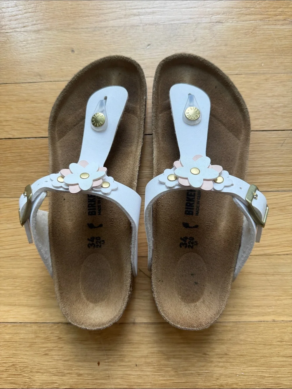 Girls Birkenstock-Gizeh Flower